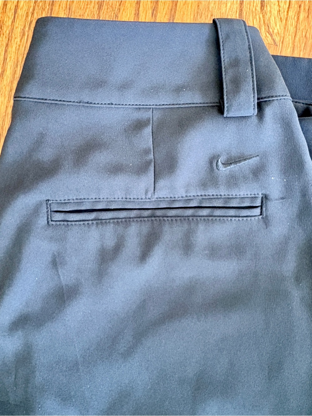 Nike Navy Tour Performance Dri‑Fit Golf Pants with Swoosh women’s size 2